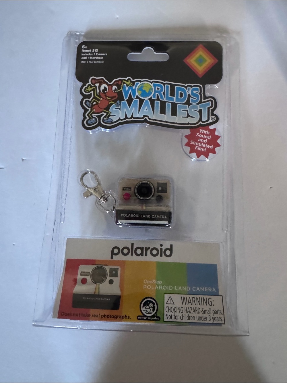 World’s Smallest Polaroid !